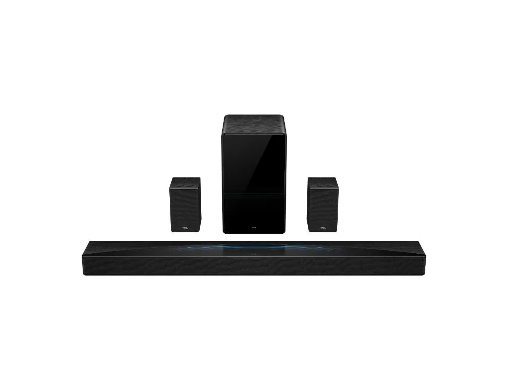 Soundbar TCL Q85H PRO/Wireless SW+STL/DTS:X/Dolby Atmos/860W/96dB/AI sonic/crna Slika 6